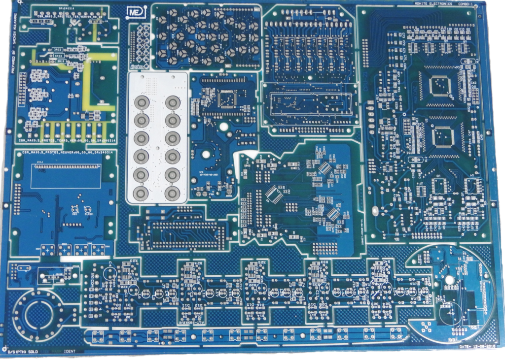 Double side pcb